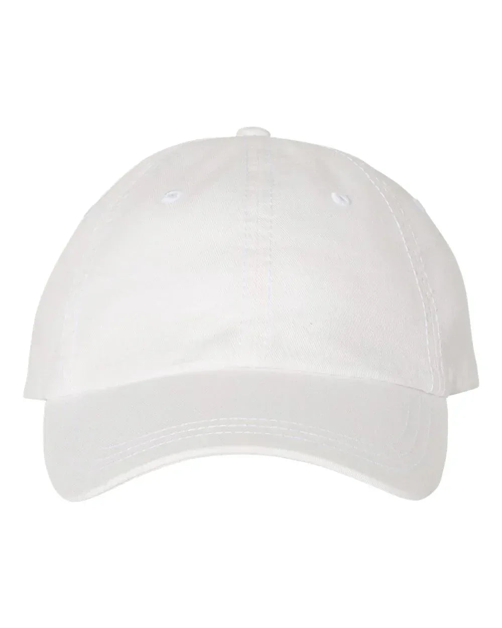Embroidered Bean Stitch on Pigment-Dyed Twill Hat | Quick Ship