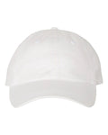 Embroidered Varsity Style Pigment-Dyed Twill Hat | Quick Ship