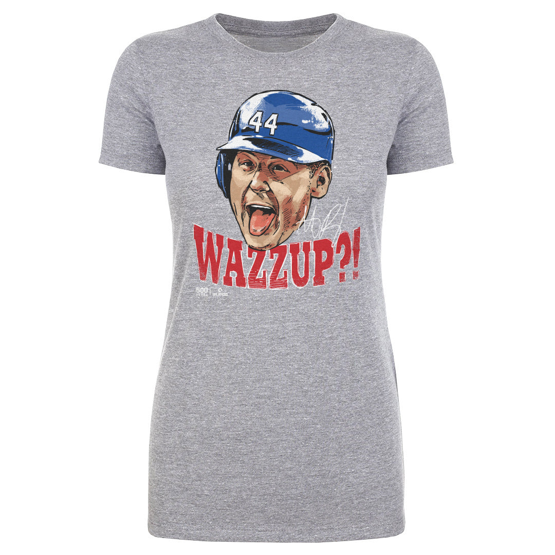 Anthony Rizzo Chicago C Wazzup WHT