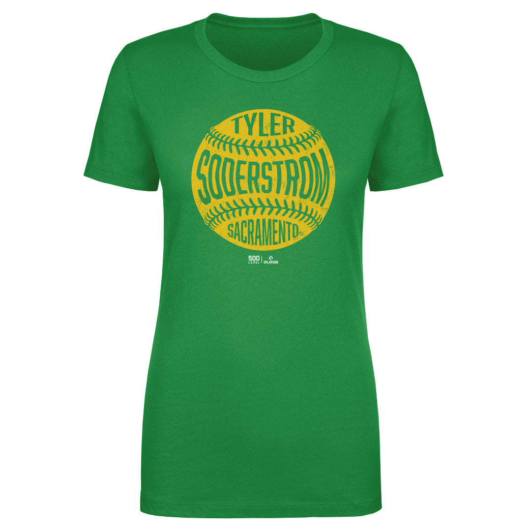 Tyler Soderstrom Sacramento Vintage Baseball WHT