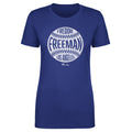 Freddie Freeman Los Angeles D Vintage Baseball WHT