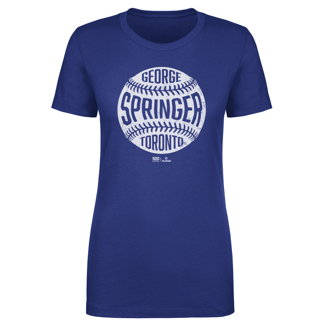 George Springer Toronto Vintage Baseball WHT