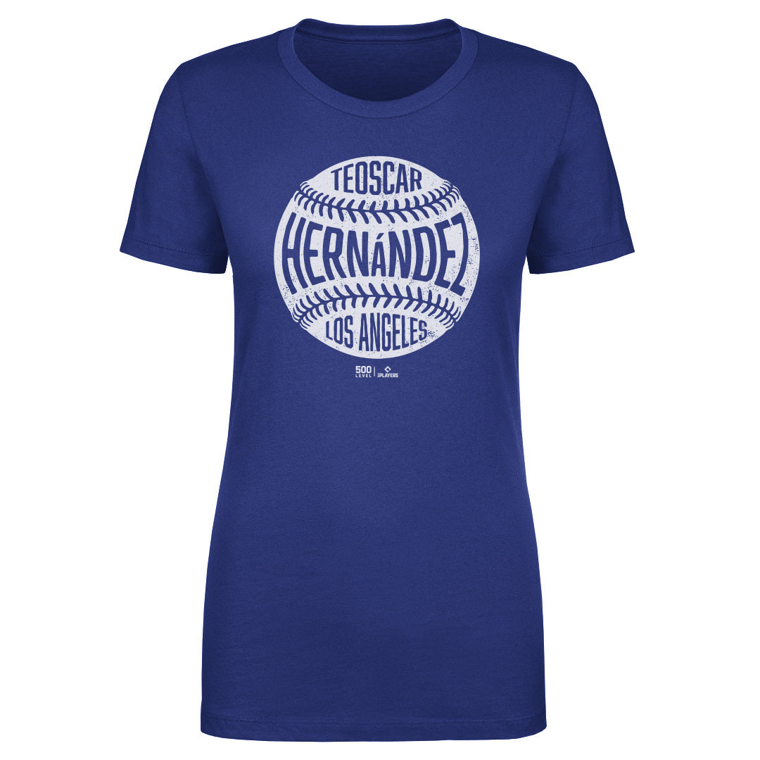 Teoscar Hernandez Los Angeles D Vintage Baseball WHT