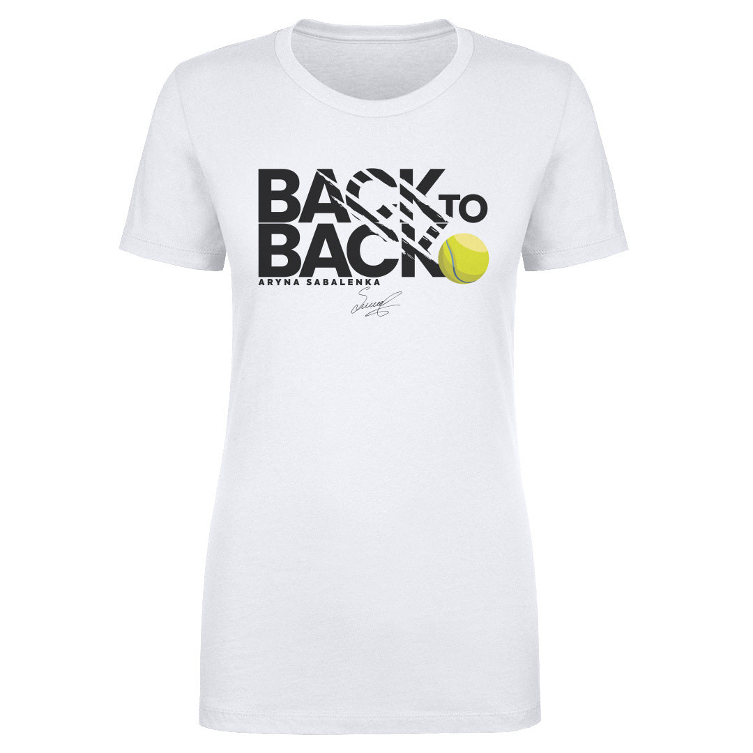 Aryna Sabalenka Back To Back Solid
