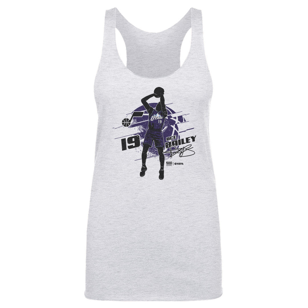 Ace Bailey Utah Jazz Silhouette