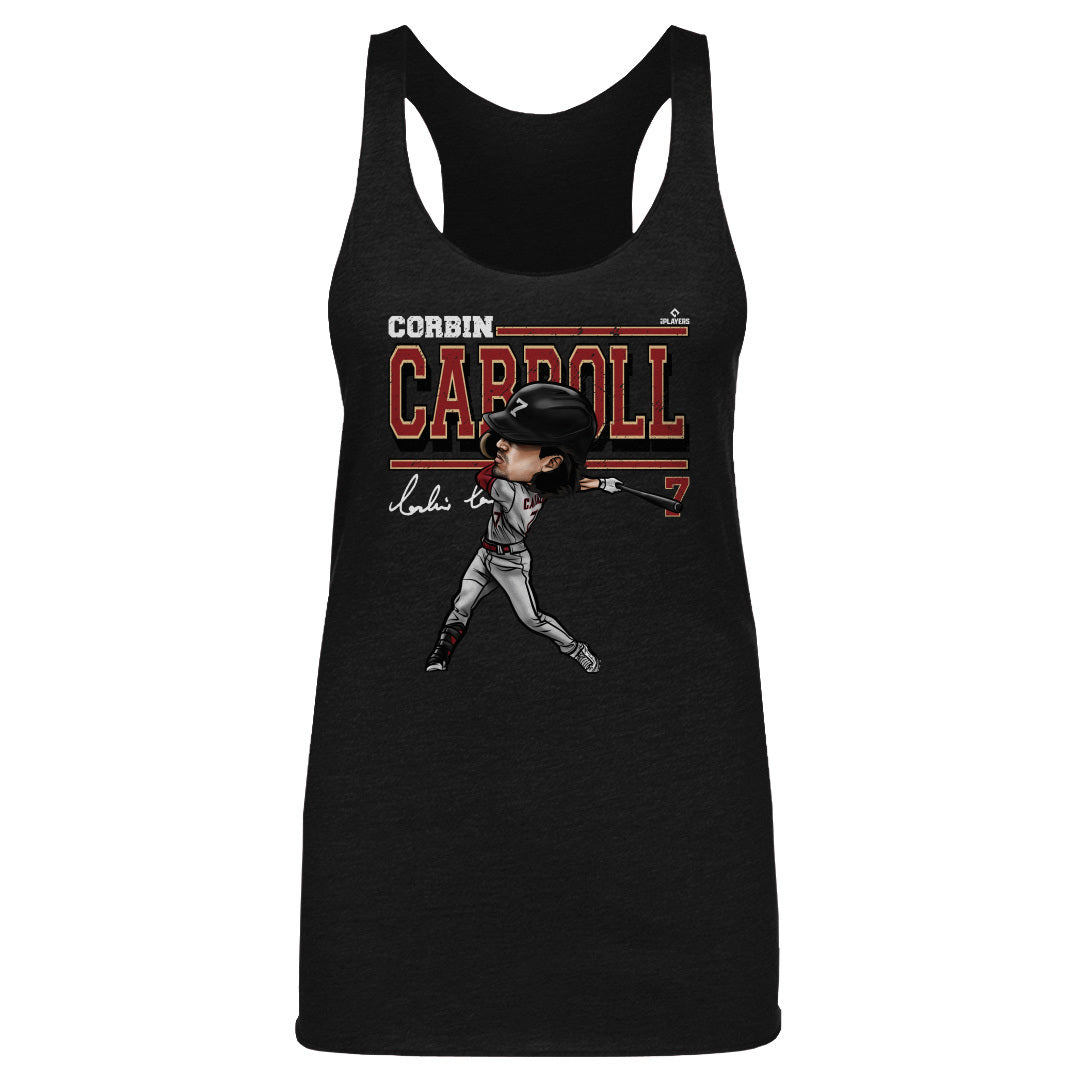 Corbin Carroll Arizona Cartoon WHT