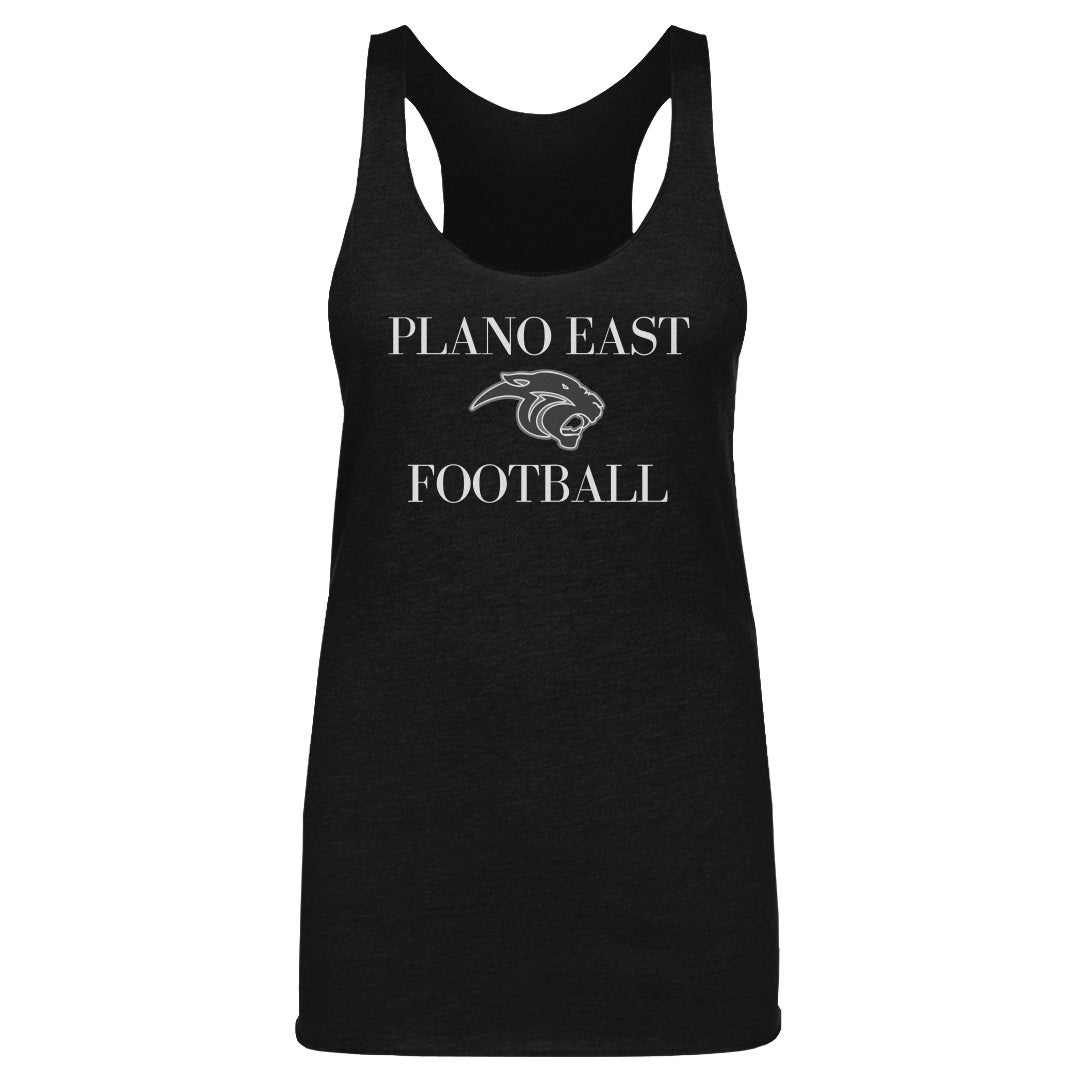 Plano East Crown Trio Panther Football Head WHT