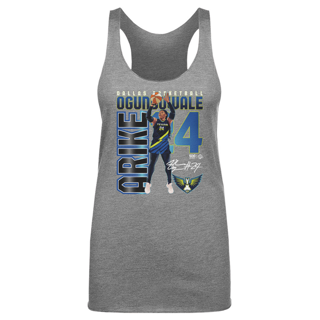 Arike Ogunbowale Dallas Wings Player Number WHT
