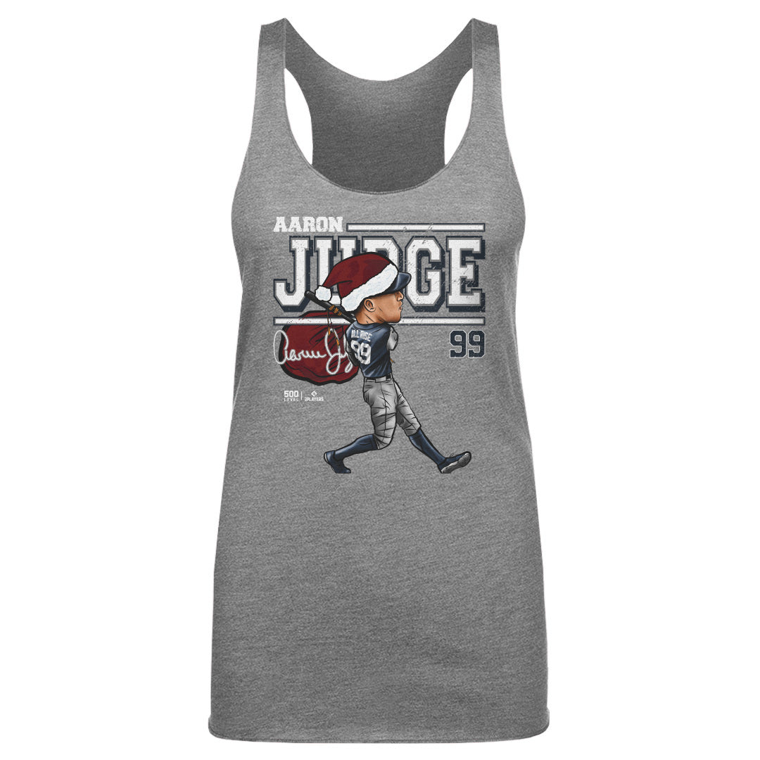 Aaron Judge New York Y Cartoon Santa Hat WHT