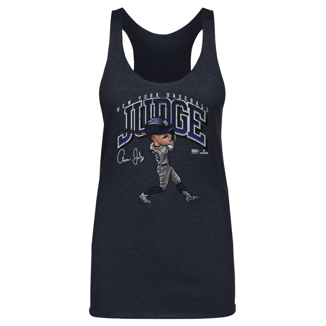 Aaron Judge New York Y Cartoon WHT