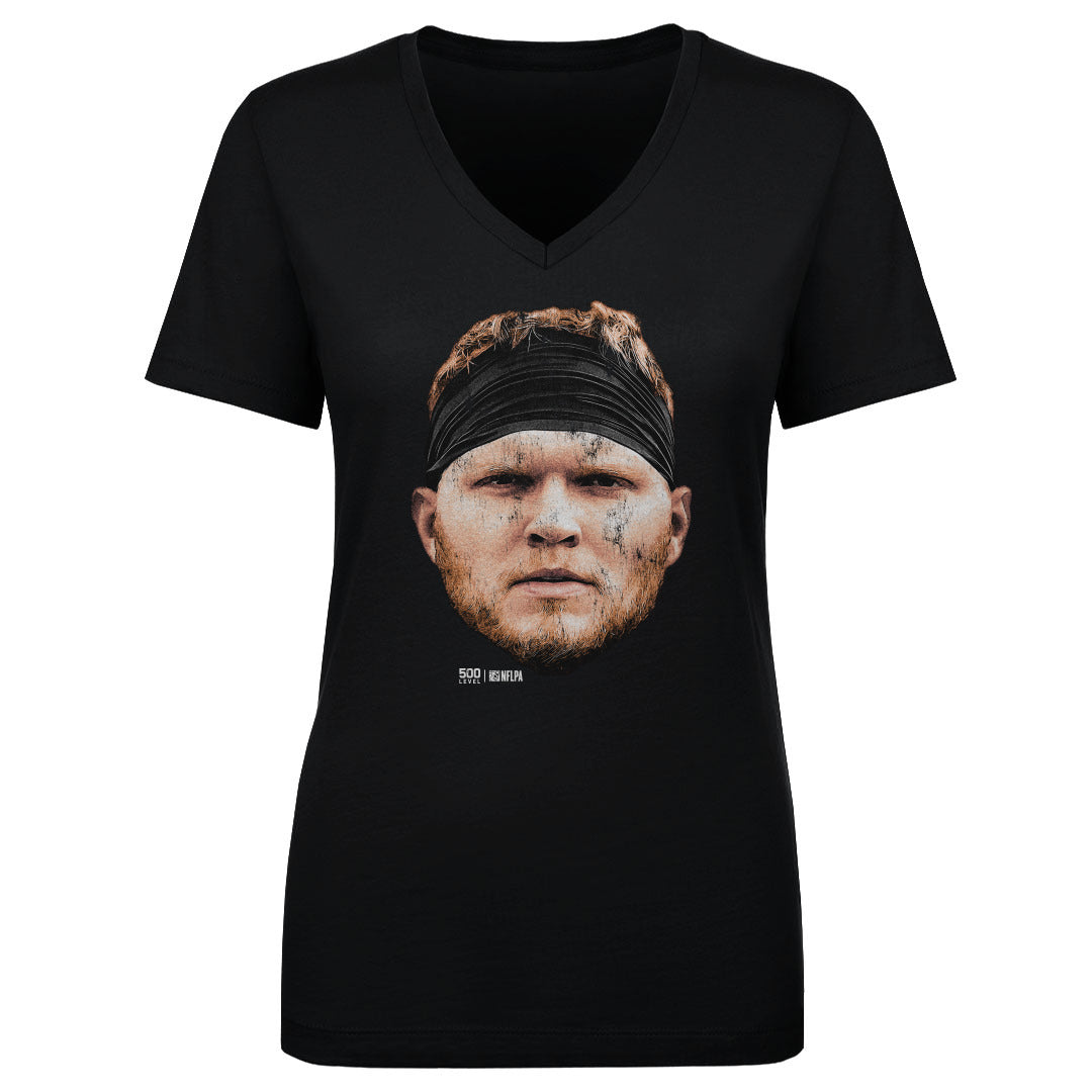 Aidan Hutchinson Detroit Vintage Head WHT