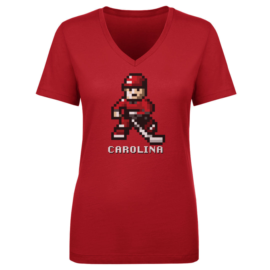 Carolina Hockey 8-bit WHT