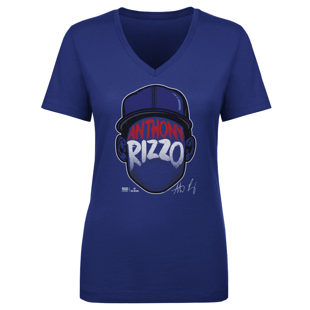 Anthony Rizzo Chicago C Player Silhouette WHT