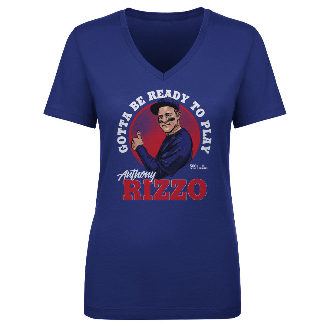 Anthony Rizzo Chicago C Ready To Play W WHT