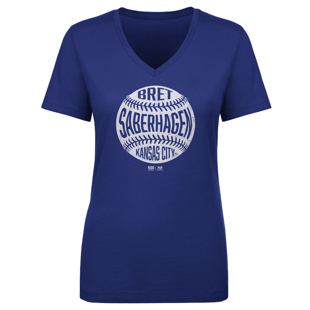 Bret Saberhagen Kansas City Vintage Baseball WHT