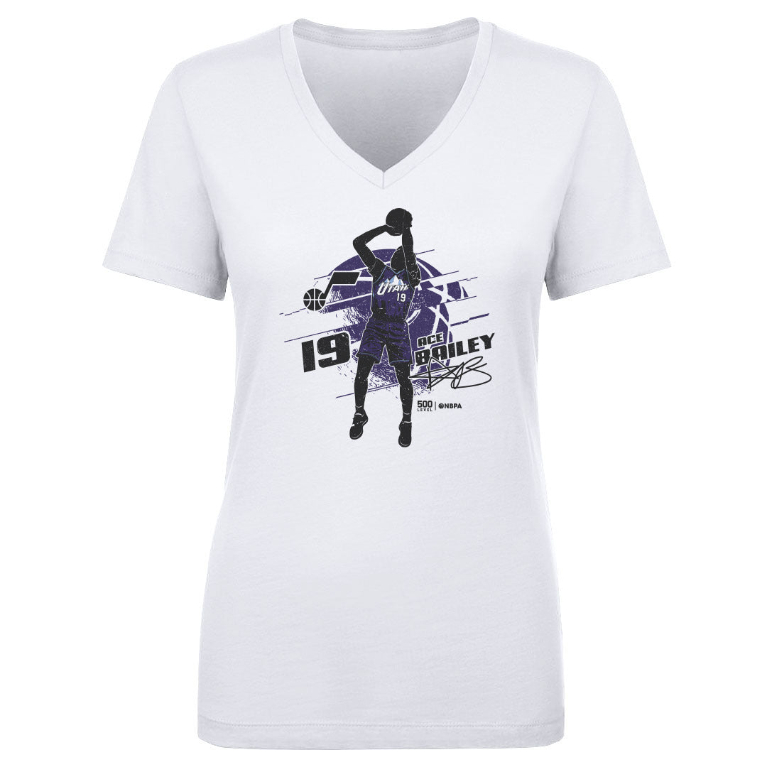 Ace Bailey Utah Jazz Silhouette