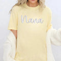 Nana 3D Puff Embroidered Shirt
