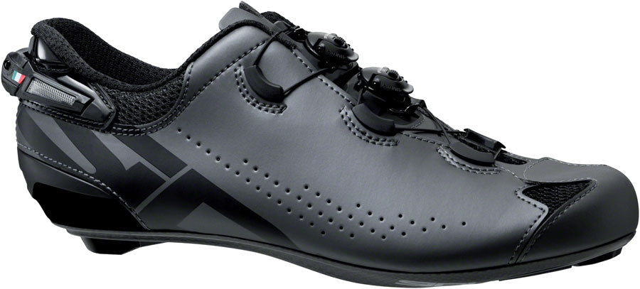 SIDI Shot 2S Road Shoes - Men's Anthracite/Black 45