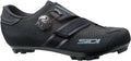 SIDI Aertis Mega Mountain Clipless Shoes - Men's Black/Black 42