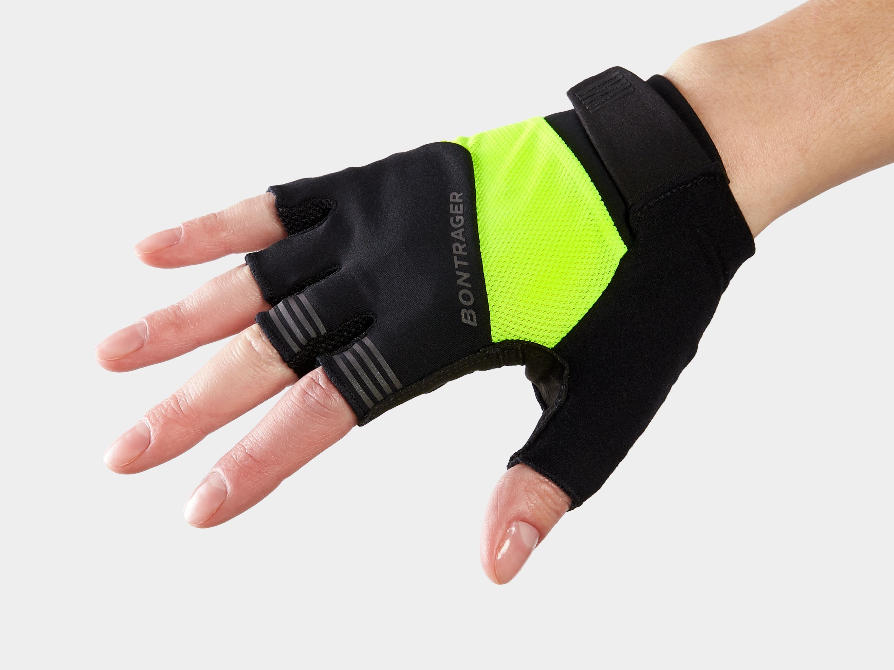Bontrager Circuit Women Large Visibility Yellow Glove