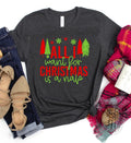 All I want for Christmas is a nap Graphic Tee