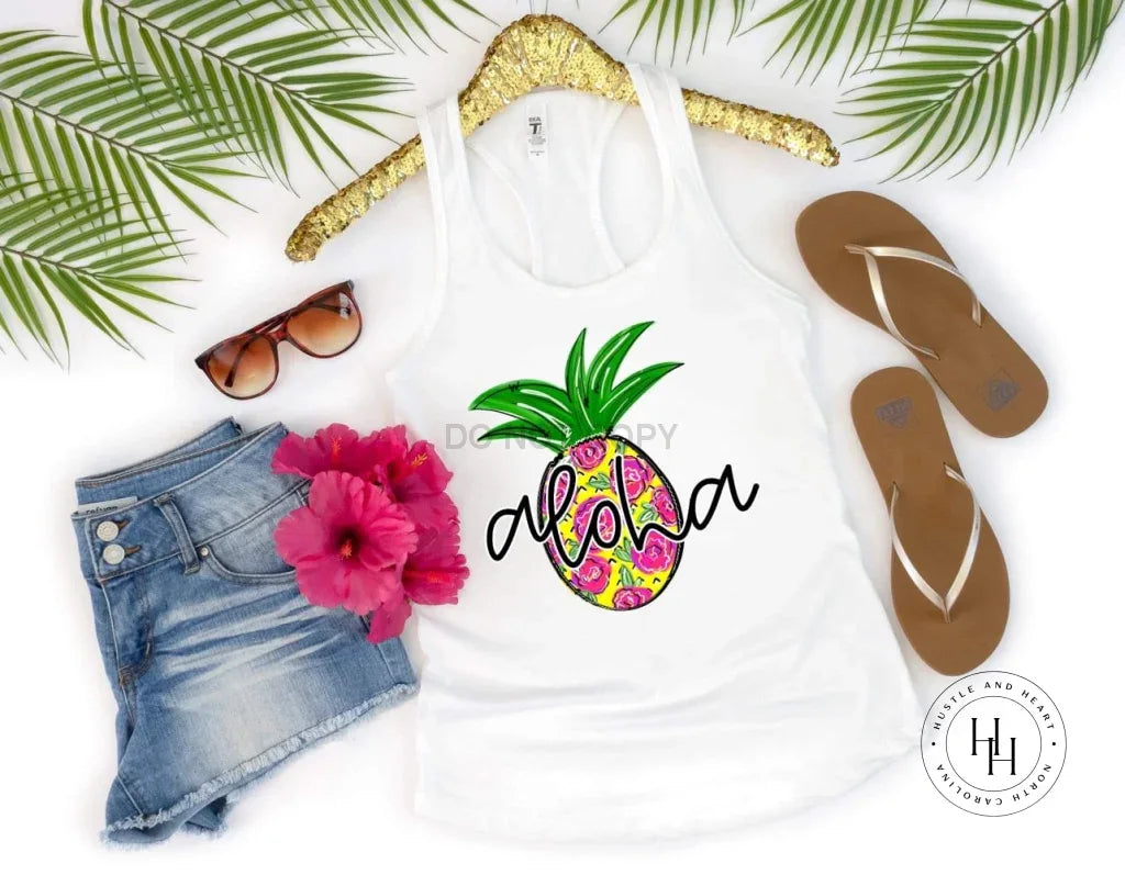 Aloha Graphic Tank Graphic Tee