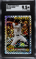 Graded 2024 Topps Chrome Update Paul Skenes #USC27 XFractor Rookie RC Baseball Card SGC 9.5 Mint+