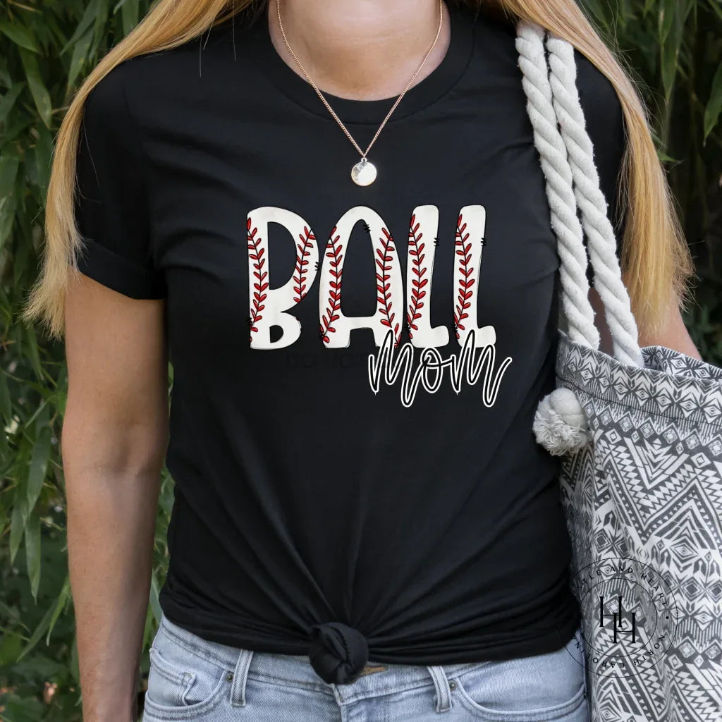 Ball Mom (Baseball) Graphic Tee
