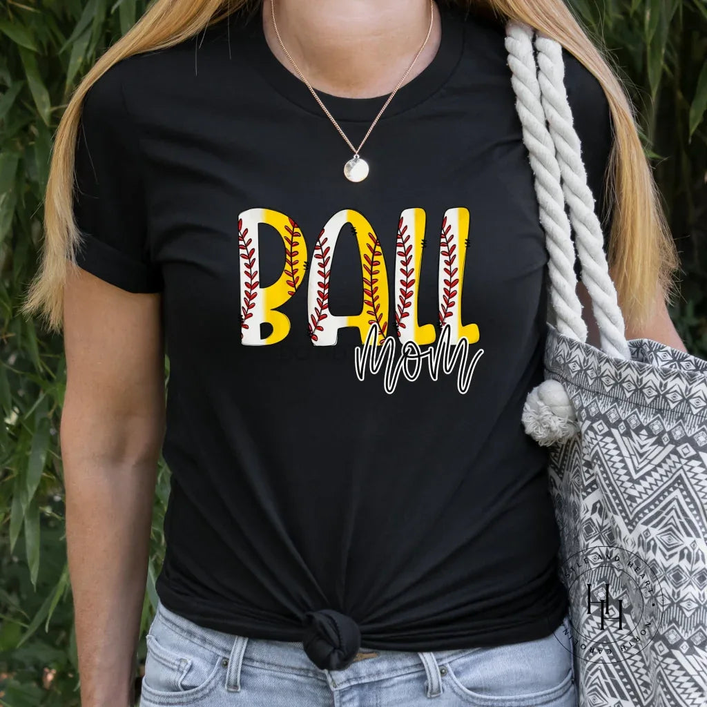 Ball Mom (Baseball/Softball) Graphic Tee