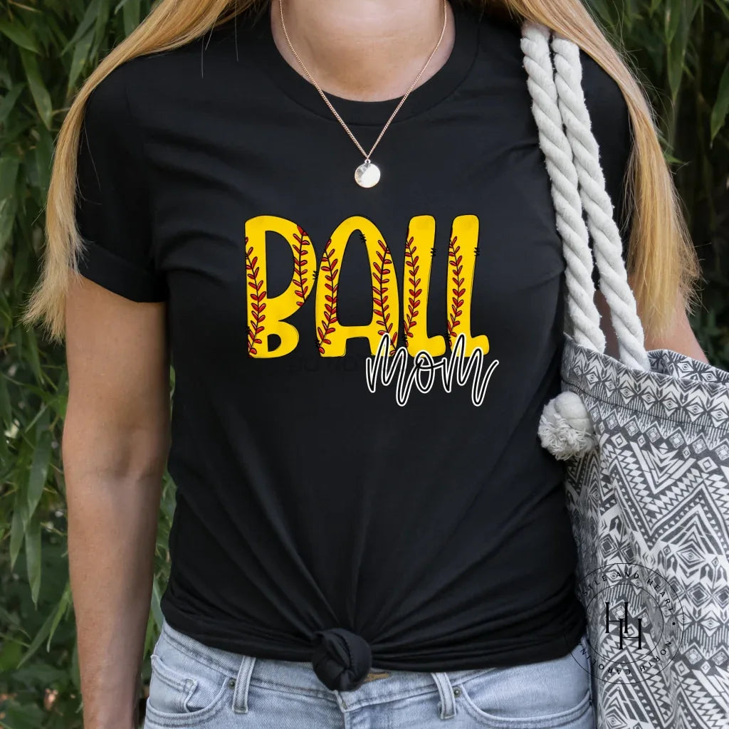 Ball Mom (Softball) Graphic Tee