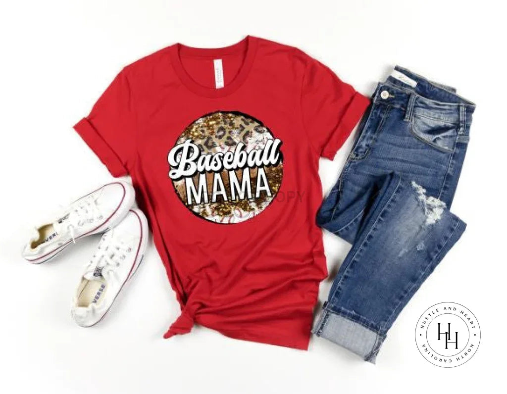 Baseball Mama Graphic Tee