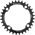 Wolf Tooth 104 BCD Chainring - 36t 104 BCD 4-Bolt Drop-Stop ST Requires Shimano 12-Speed HG+ Chain BLK