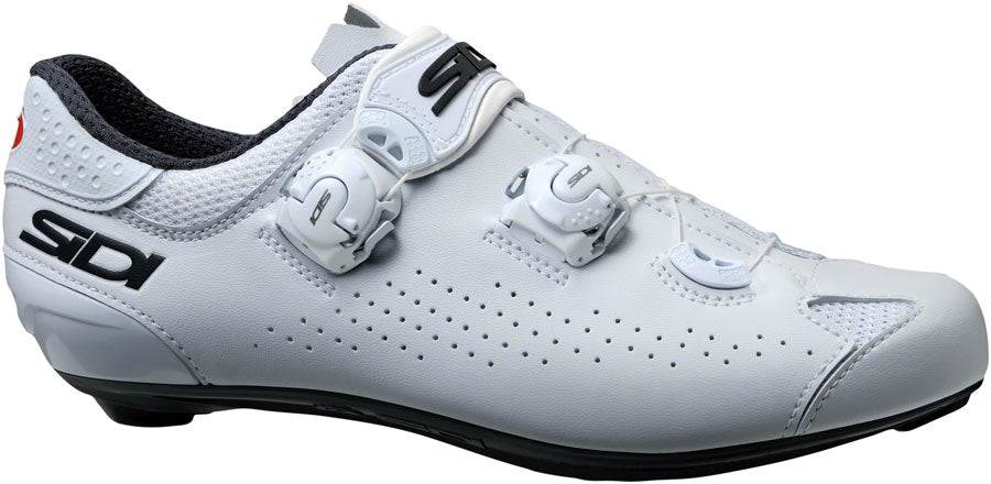 SIDI Genius 10  Road Shoes - Men's White/White 42