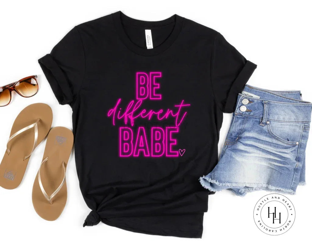 Be Different Babe Graphic Tee