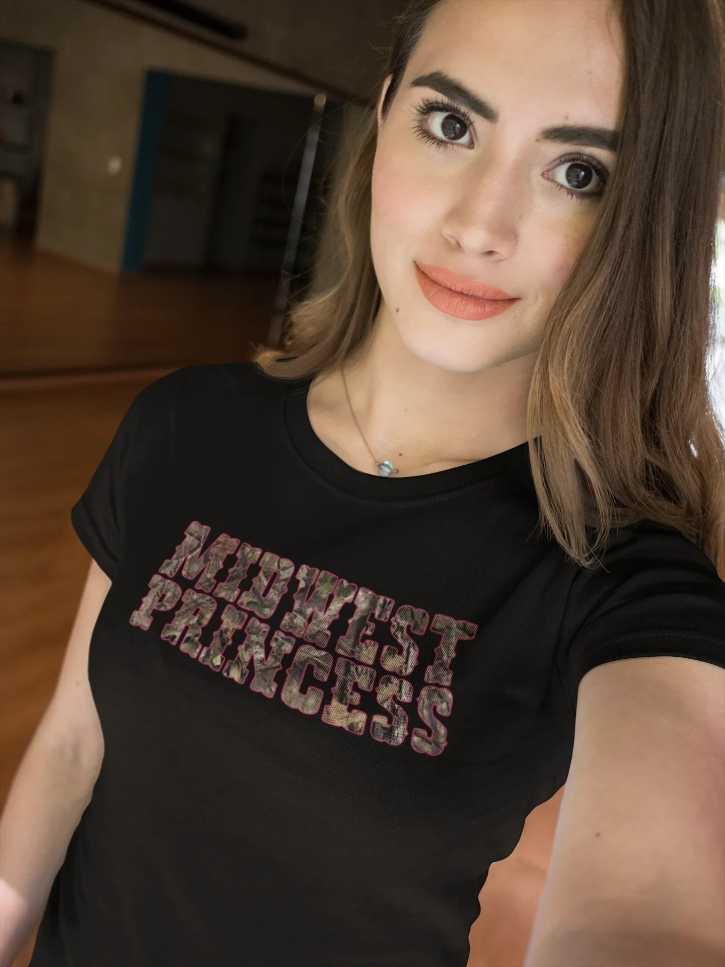 Midwest Princess Camo Graphic Tee