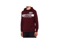 100 TFR Hoodie Small Dark Red Shirt