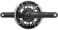 SRAM RED Crankset - 165mm 2x 12-Speed 48/35t 8-Bolt Direct Mount DUB Spindle Interface Natural Carbon E1