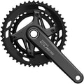 Shimano CUES FC-U6030-2 Crankset - 175mm 9/10-Speed 46/32t Asymmetric 110 BCD BLK