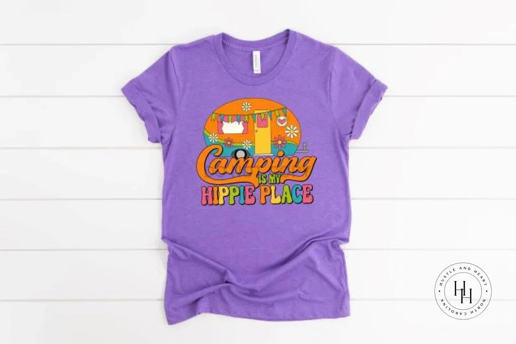 Camping is my Hippie Place Graphic Tee