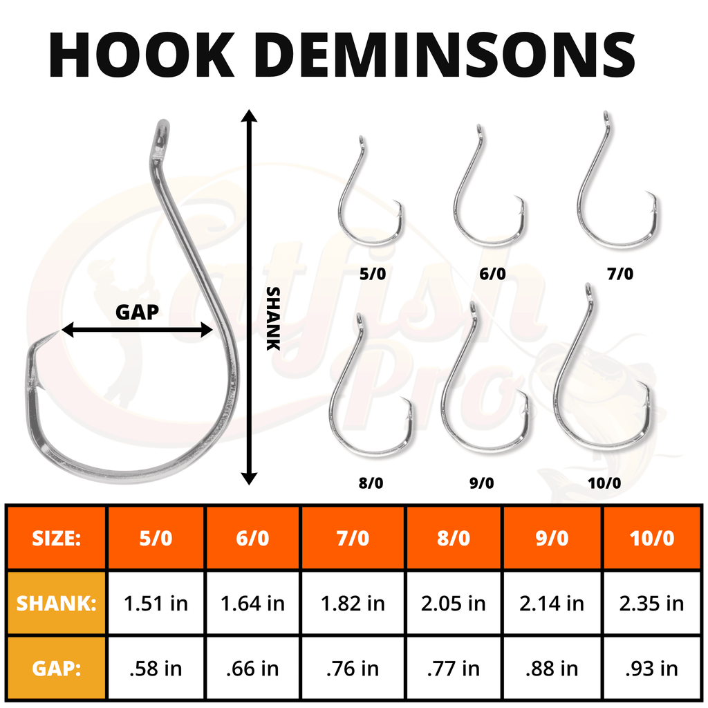 Double Offset Circle Hooks 7/0 - Value Pack