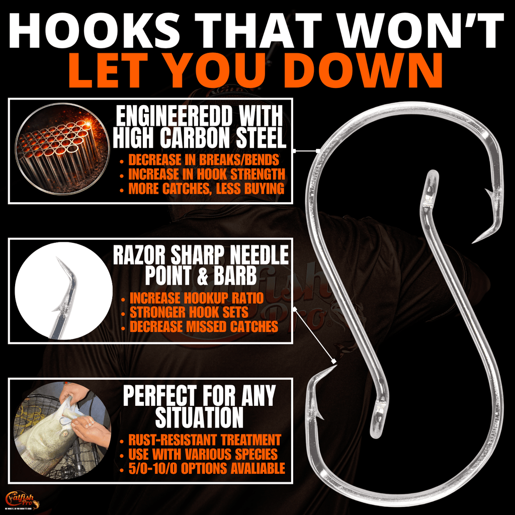 Double Offset Circle Hooks 6/0 - Value Pack