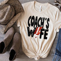 Coach's Wife Lightning Bolt Graphic Tee