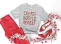 Coffee Hustle Repeat Graphic Tee