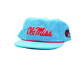 Corduroy Powder Blue Ole Miss