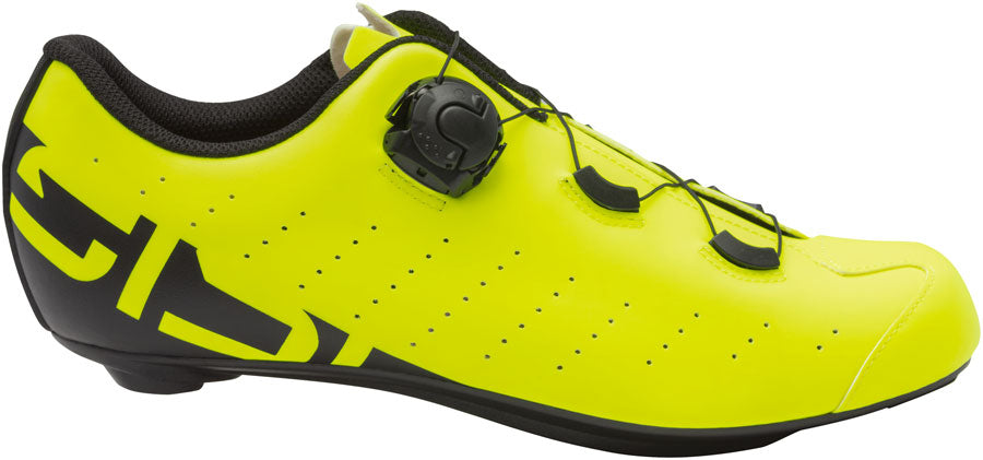 SIDI Fast 2 Road Shoes - Men's Yellow Fluo/Black 41
