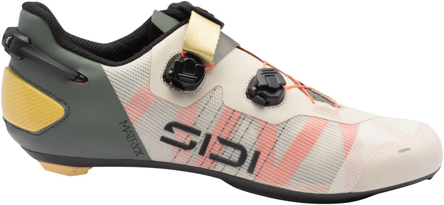 SIDI Wire 3 Road Shoes - Mens Sand Coral Fluo 45