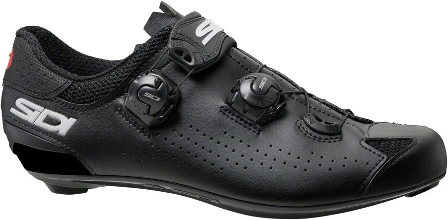 SIDI Genius 10 Mega Road Shoes - Men's Black 46