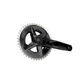 SRAM Rival D1 Quarq Wide 2x Power Meter Crankset Speed: 12 Spindle: 28.99mm BCD: 94mm 43/30 DUB 170mm Black Road Disc