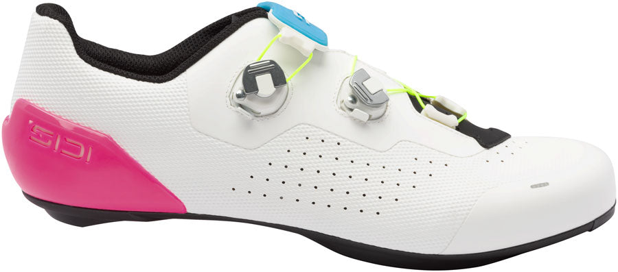 SIDI Genius X WYVE Road Shoes - Men's White Fluo 46