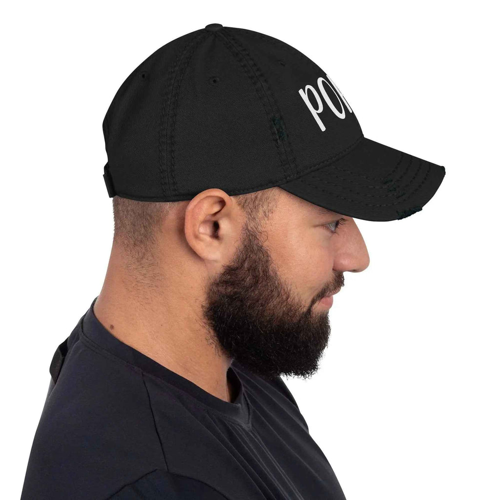 Distressed Dad Hat for Laid-Back Style and Everyday Comfort